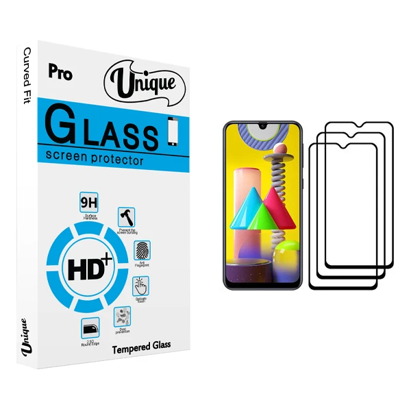 محافظ صفحه نمایش یونیک مدل ULTRA مناسب برای گوشی موبایل سامسونگ Galaxy M31 Prime بسته سه عددی