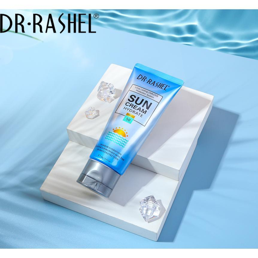 کرم ضد آفتاب دکتر راشل مدل HYDRATE وزن 60 گرم