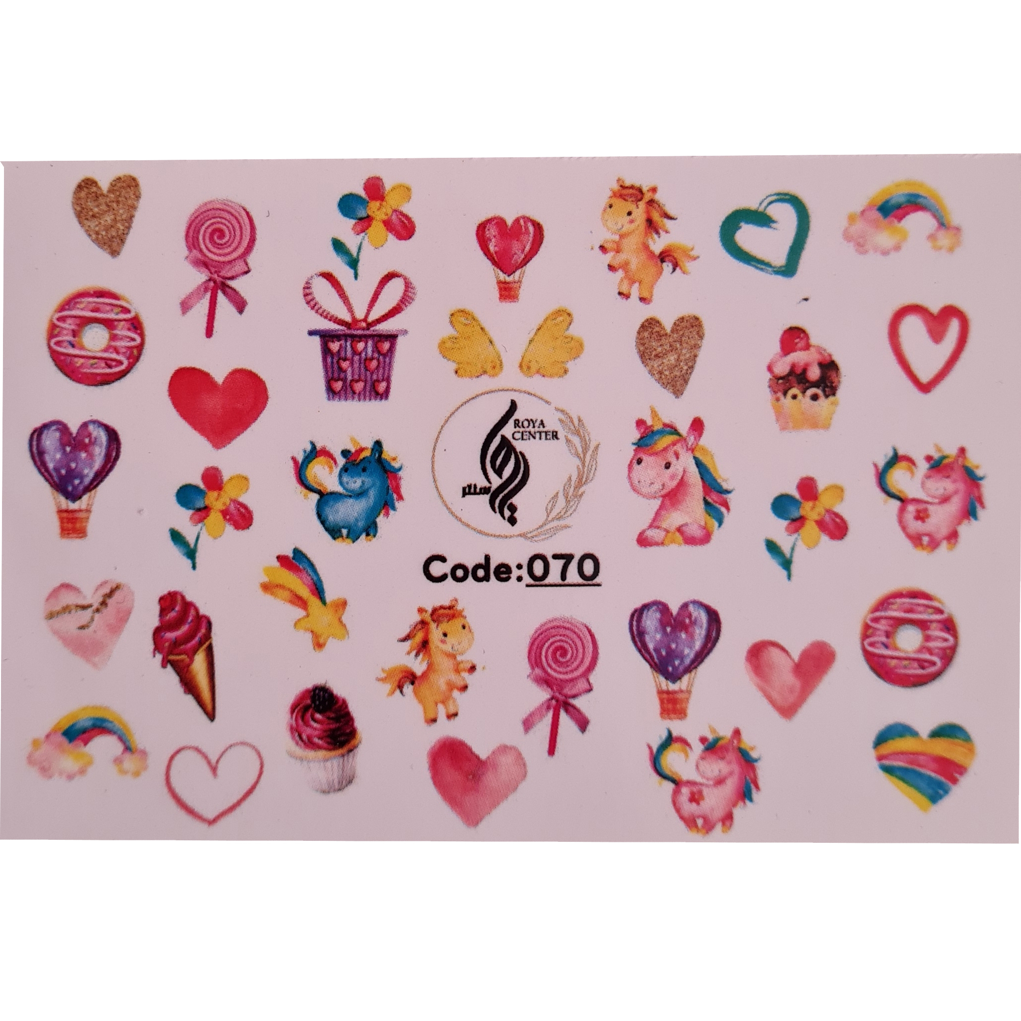 برچسب لنز ناخن
رویاسنتر مدل 070