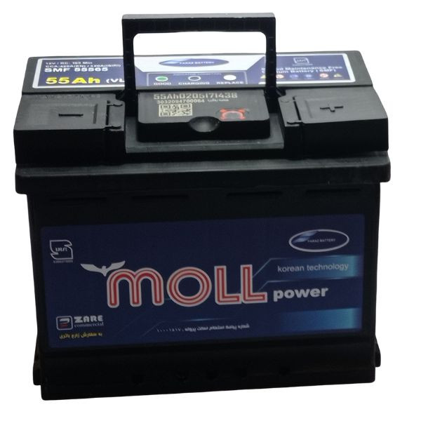 باتری اتمی خودرو مول  مدل 55آمپر