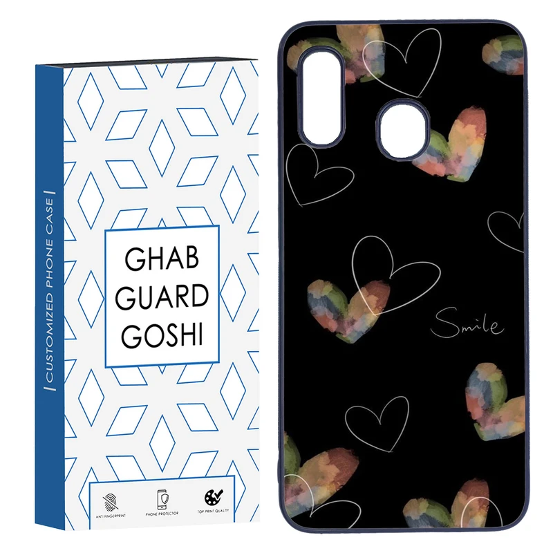 کاور قاب گارد گوشی طرح قلب کد TPU-262 مناسب برای گوشی موبایل سامسونگ Galaxy A30 / A20