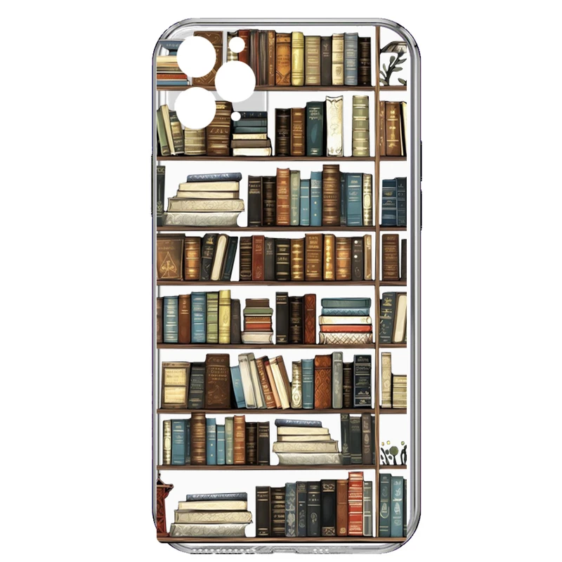 کاور طرح Library مناسب برای گوشی موبایل اپل Iphone 13 Pro 