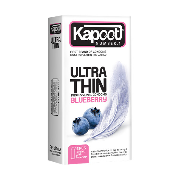 کاندوم کاپوت مدل Ultra Thin مجموعه 2 عددی کاندوم کاپوت مدل Ultra Thin مجموعه 2 عددی