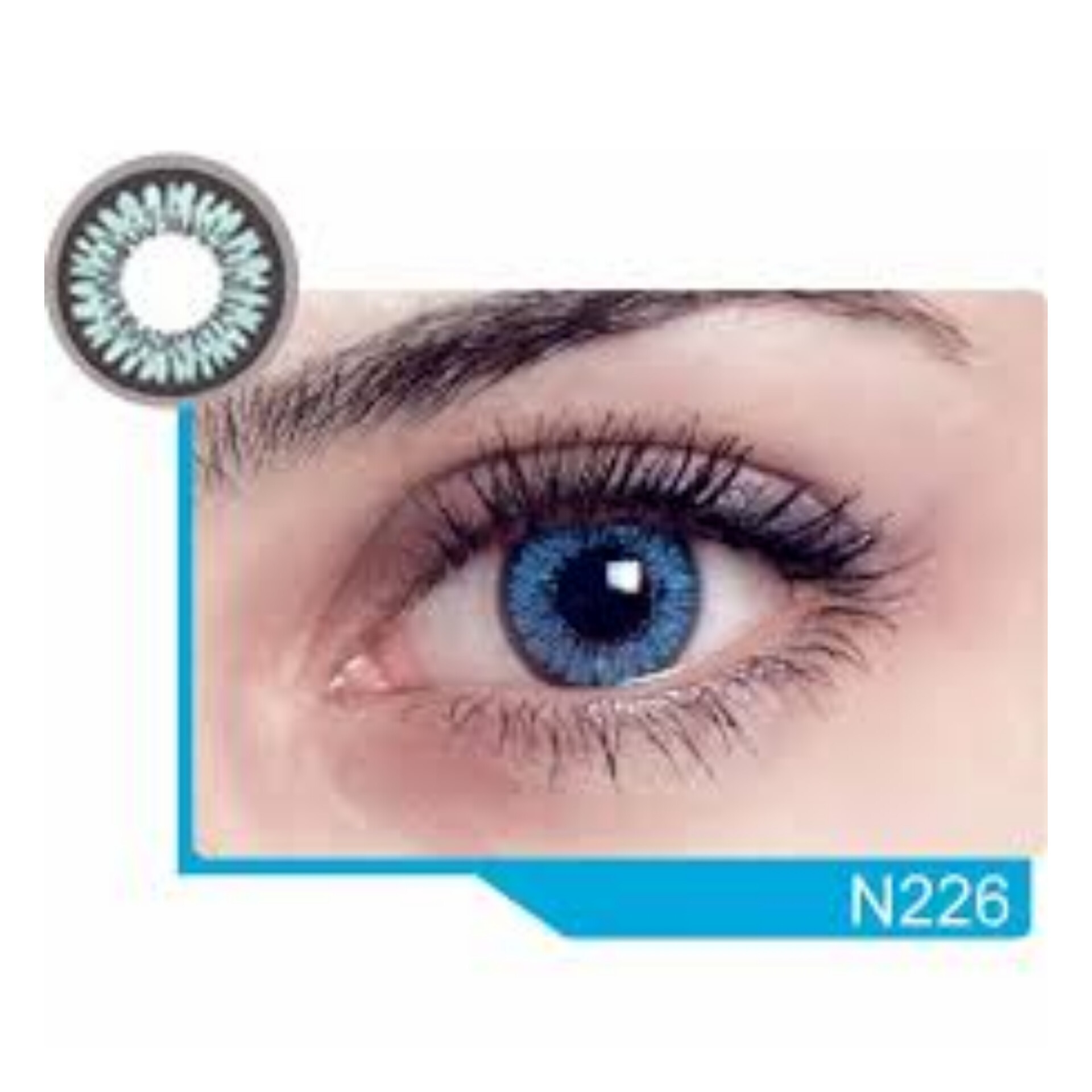 لنز چشم نئوکاسمو مدل 226 رنگ آبی