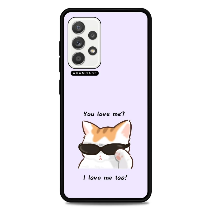 کاور آکام مدل AMC-WSGA52-CATS-22 مناسب برای گوشی موبایل سامسونگ Galaxy A52