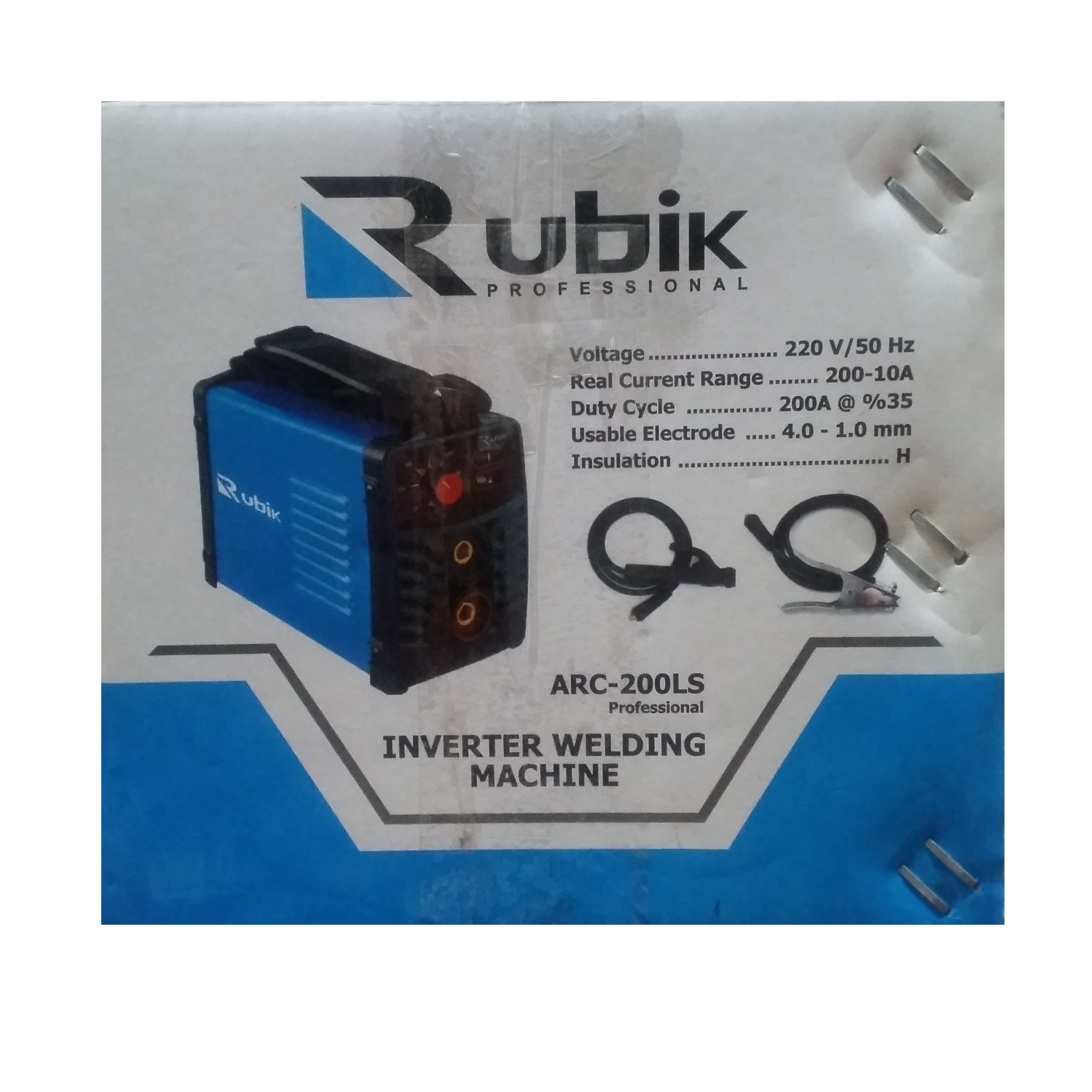 اینورتر جوشکاری 200 آمپر روبیک مدل ARC200MLS اینورتر جوشکاری 200 آمپر روبیک مدل ARC200MLS