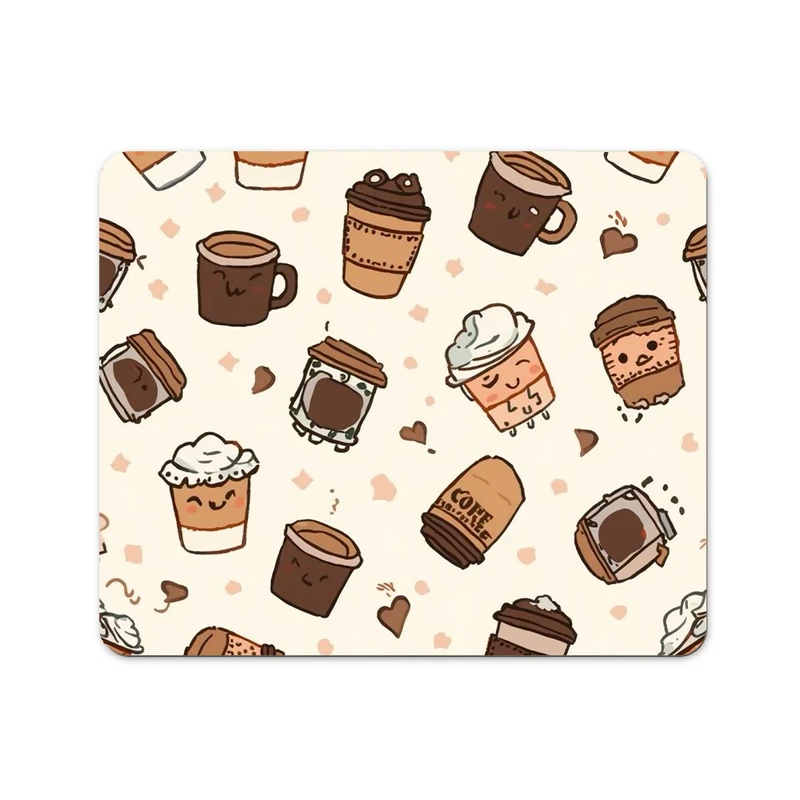 ماوس پد پاد آفرین طرح کافی کافه قهوه coffee کد 589 سایز 19*24 سانتی متر