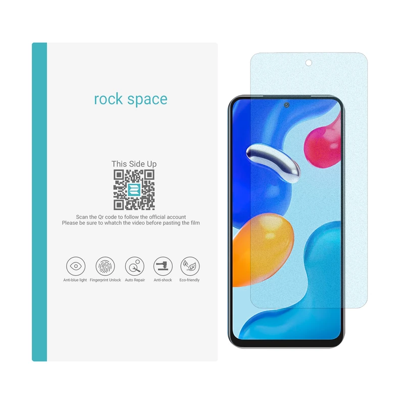 محافظ صفحه نمایش مات راک اسپیس کد MBLU مناسب برای گوشی موبایل شیائومی Redmi Note 11S 5G
