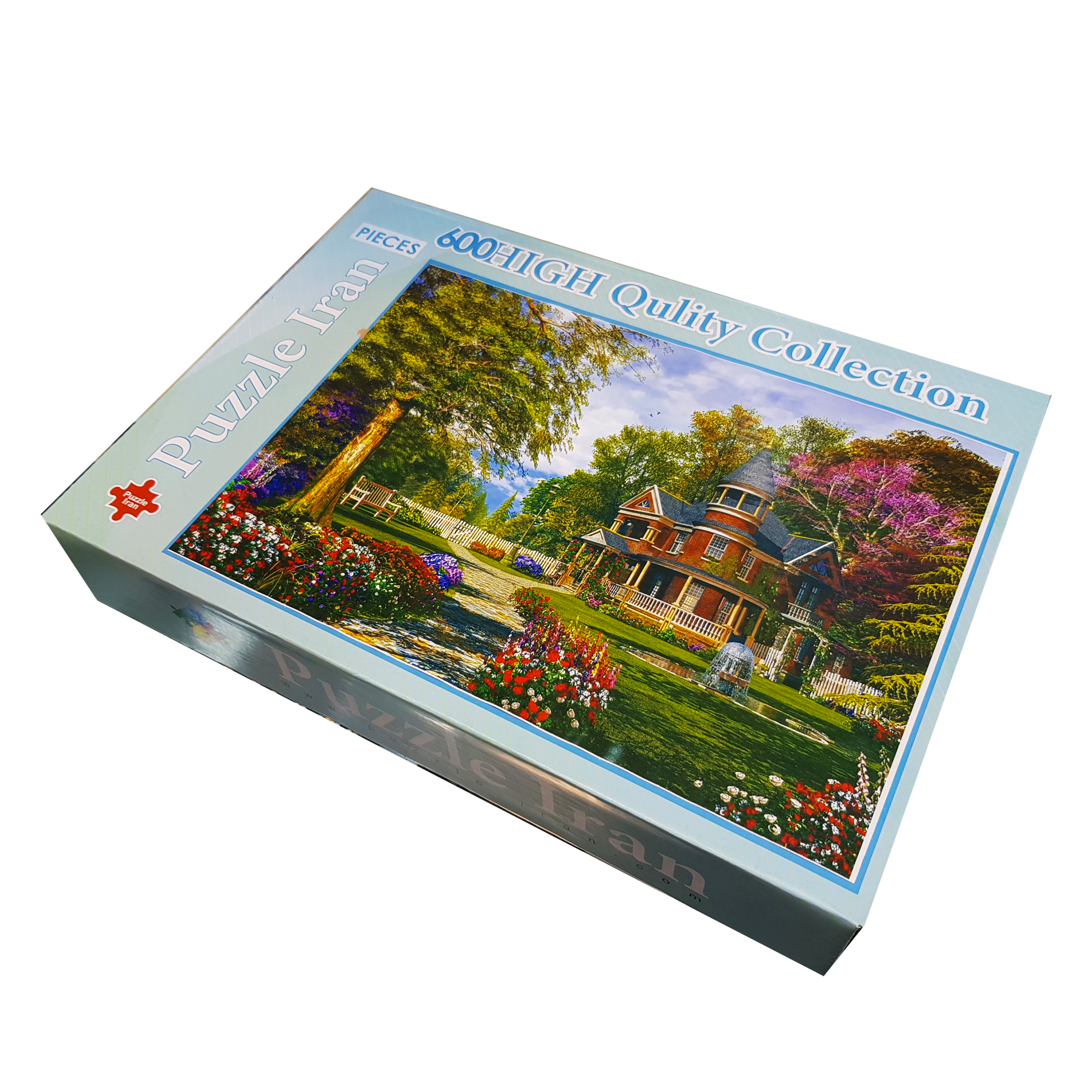 پازل 600 تکه ایران پازل مدل خانه پدری