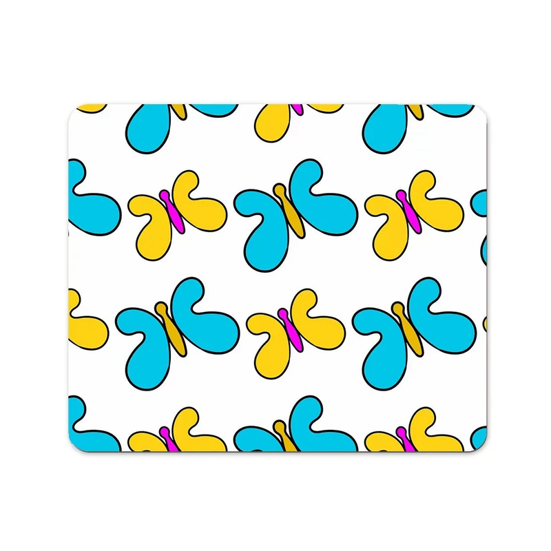 ماوس پد پاد آفرین طرح پروانه کد 1008 سایز 19*24 سانتی متر