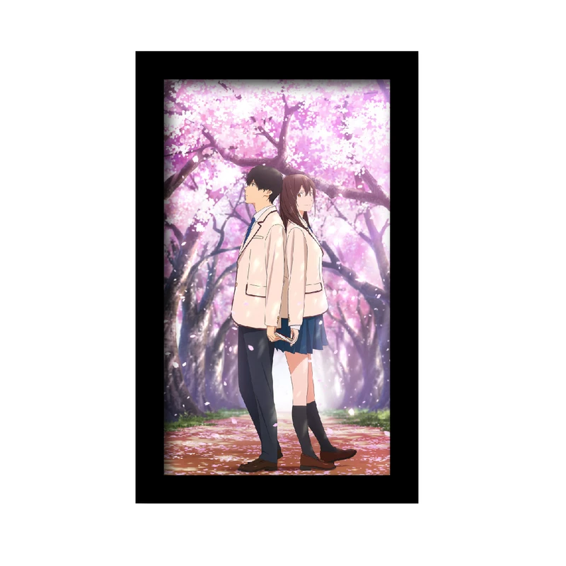 تابلو مدل انیمه پنتون طرح عشق کد KM-AN9088