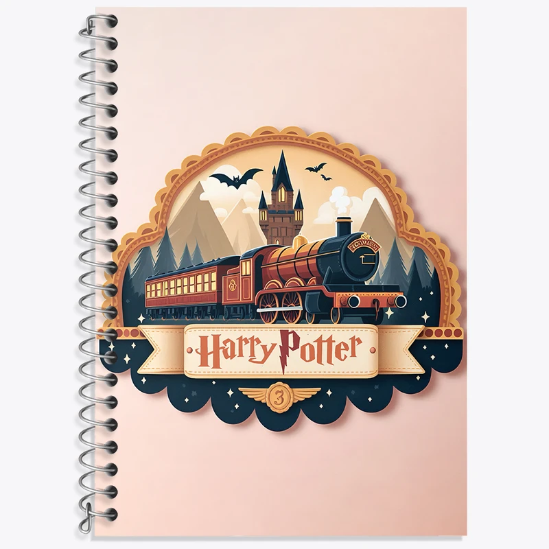 دفتر لغت 50 برگ خندالو طرح هری پاتر (Harry Potter) کد N4908