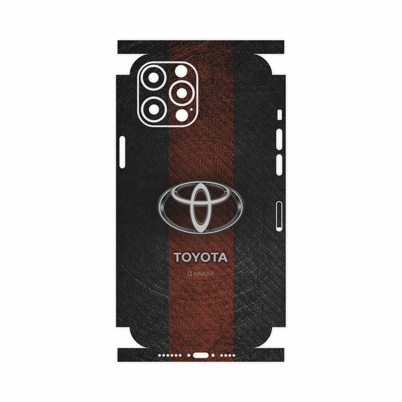 برچسب پوششی ماهوت مدل TOYOTA-Logo-FullSkin مناسب برای گوشی موبایل اپل iPhone 12 Pro Max