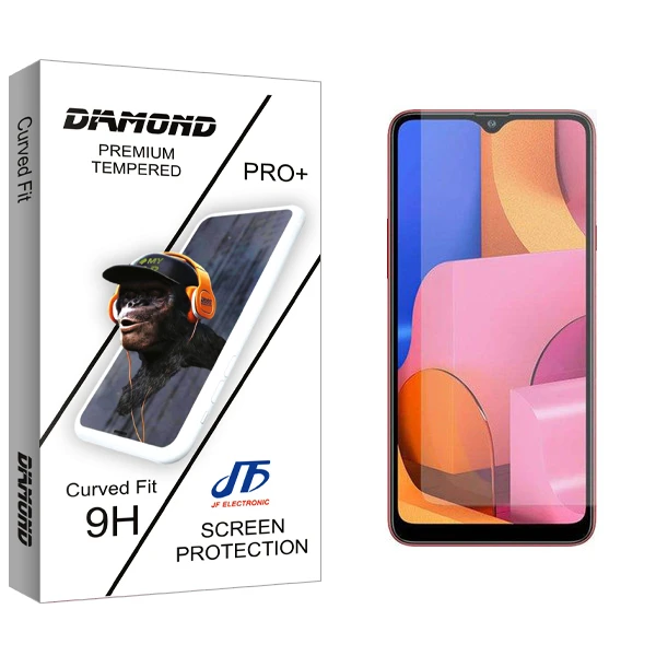 محافظ صفحه نمایش جی اف مدل Diamond glass مناسب برای گوشی موبایل سامسونگ Galaxy A20s