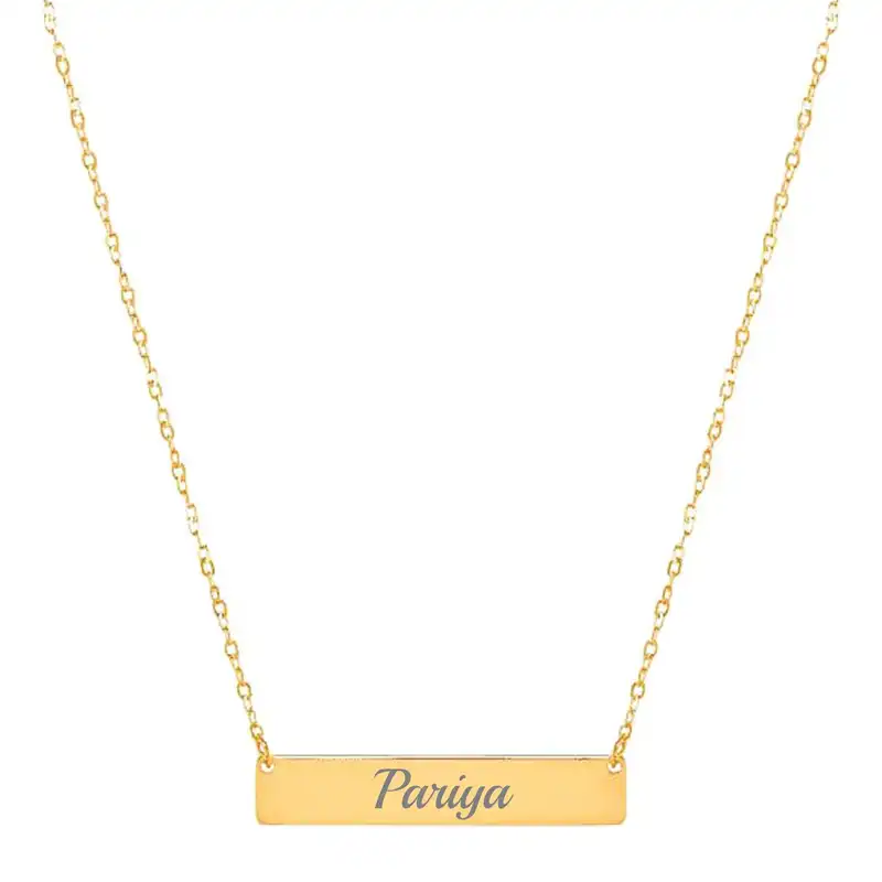 گردنبند طلا 18 عیار زنانه لیردا مدل پریا