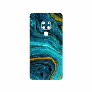 MAHOOT Turquoise marblewith golden streaks Cover Sticker for Huawei Mate 20