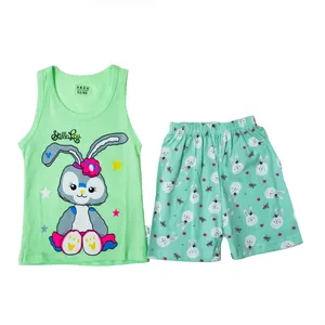 ست تاپ و شلوارک دخترانه مدل خرگوشی