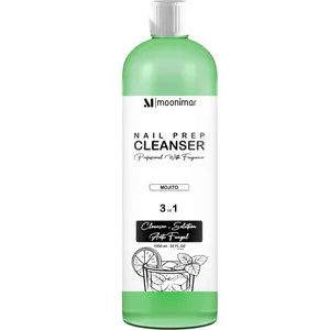 کلینزر کاشت ناخن مونیمار مدل Mojito حجم 1000 میلی لیتر