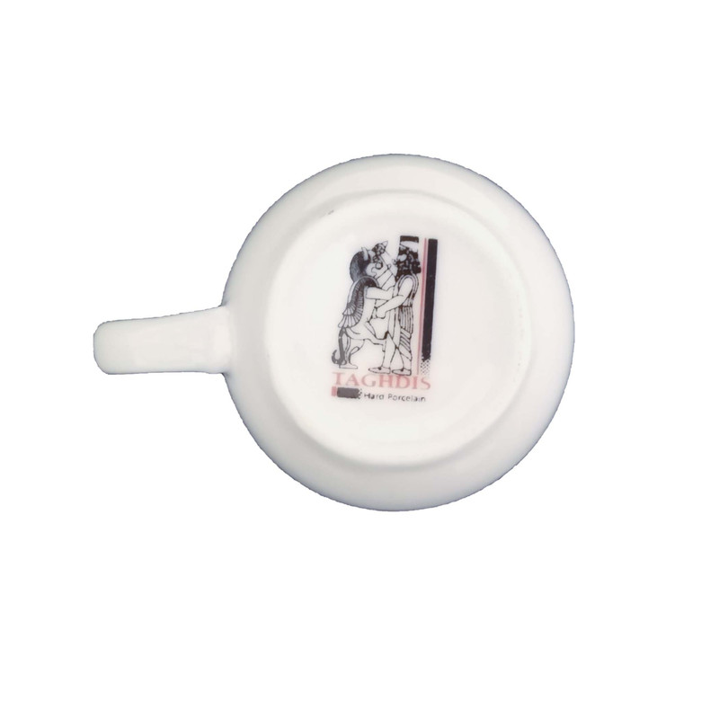 ست فنجان و نعلبکی 24 پارچه شرکت صنایع چینی تقدیس مدل بست هتلی 130cc