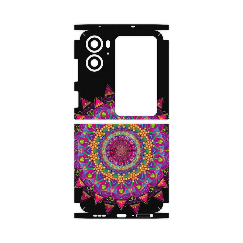 برچسب پوششی ماهوت مدل Mandala Design 5-FullSkin مناسب برای گوشی موبایل اپو Find N2 Flip