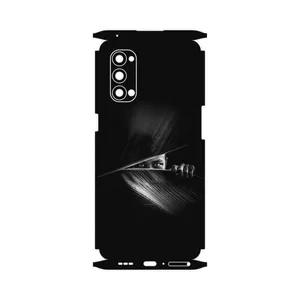 MAHOOT Black Portrait-FullSkin Cover Sticker for Oppo Reno4 Pro 5G
