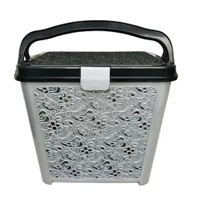 سبد رخت چرک مدل حصیری