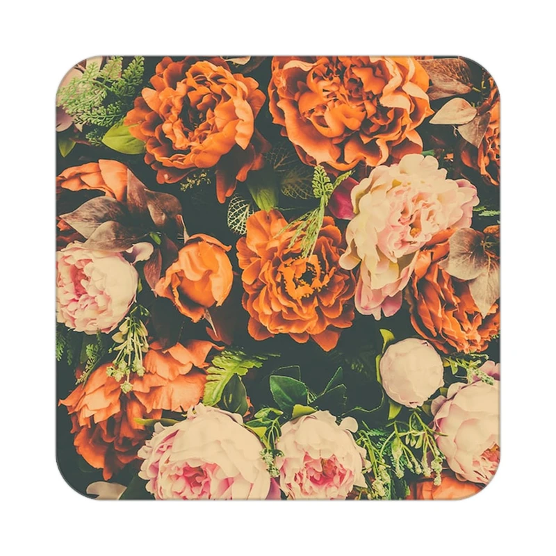 زیر لیوانی کاکتی طرح گل مدل mp17420