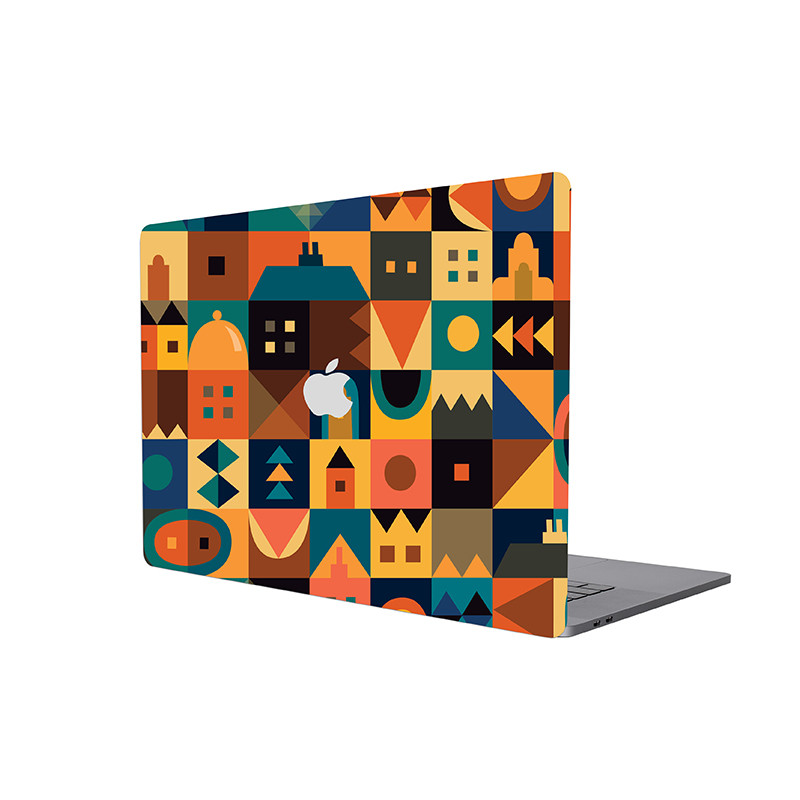 برچسب تزئینی مدلpolygon11 مناسب برای مک بوک ایر 13 اینچ 2008