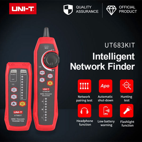 تستر کابل یونی-تی مدل UT-683 KIT