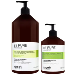 Be Pure Nourishing Moisturizing Hair Shampoo 1000 ml With Be Pure Nourishing Moisturizing Hair Mask 500 ml
