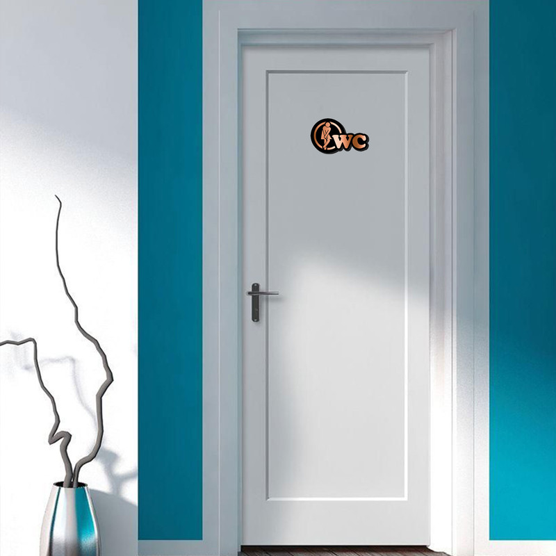 تابلو نشانگر آژنگ طرح wc کد w.w03