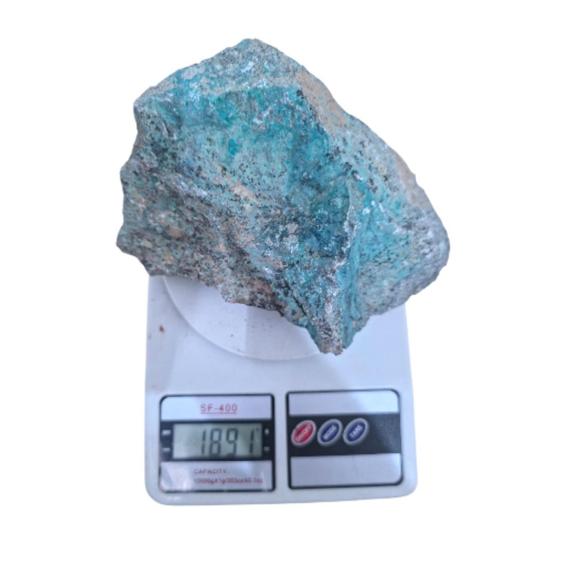 سنگ راف مدل سنگ مس فیروزه ای کد n18