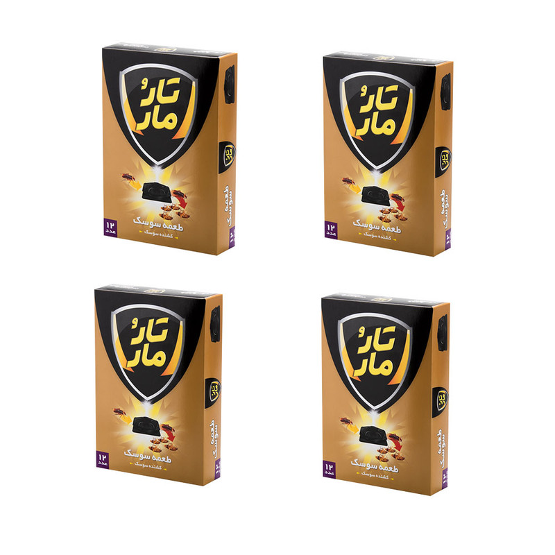طعمه سوسک تارومار مدل T48 بسته 4 عددی طعمه سوسک تارومار مدل T48 بسته 4 عددی
