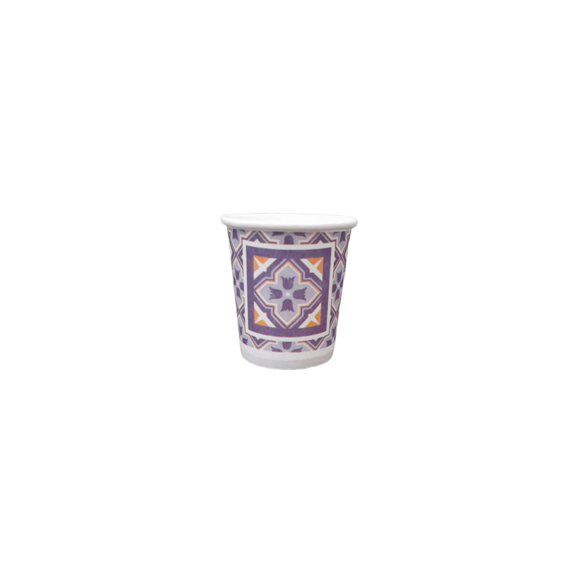لیوان یکبار مصرف کاغذی مدل شات قهوه 60cc کد0070 بسته 50 عددی