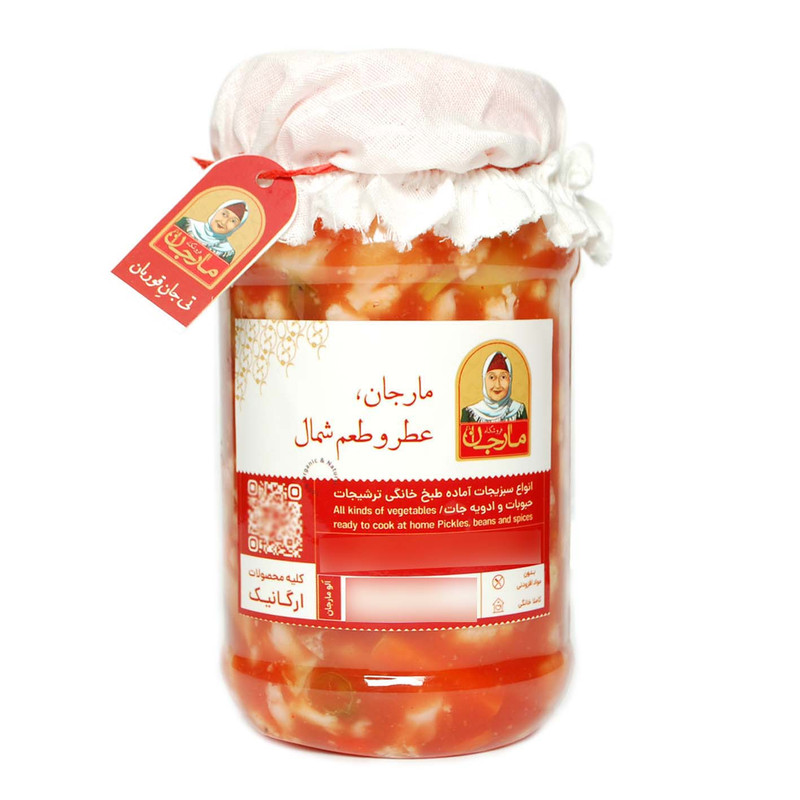 شوری آبگوجه مشهدی فروشگاه مارجان - 750 گرم