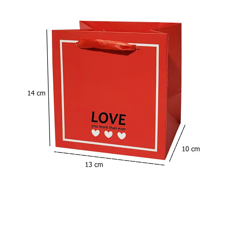 پاکت هدیه مدل LOVE کد 687