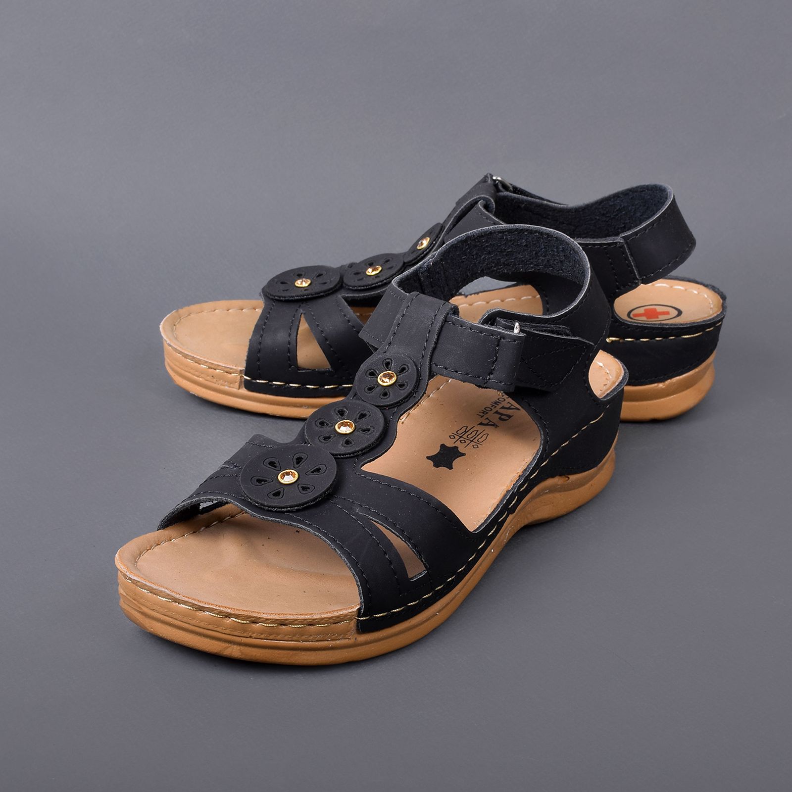 صندل زنانه پاپا مدل BK.2498 -  - 2