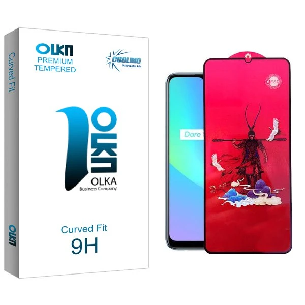 محافظ صفحه نمایش کولینگ مدل Olka king مناسب برای گوشی موبایل ریلمی C25