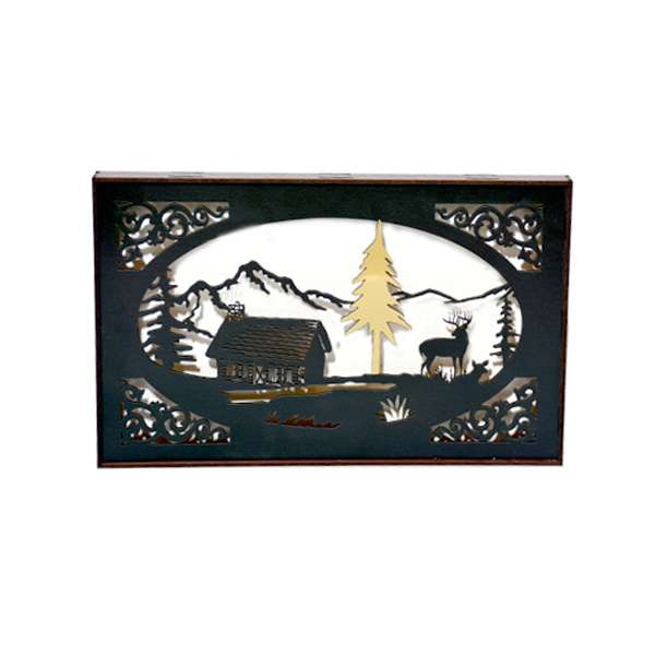 دیوار کوب طرح منظره 