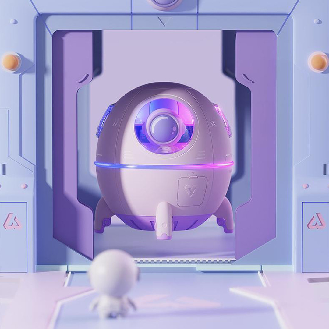 دستگاه بخور و رطوبت ساز سرد مدل فضانورد کد MJ046