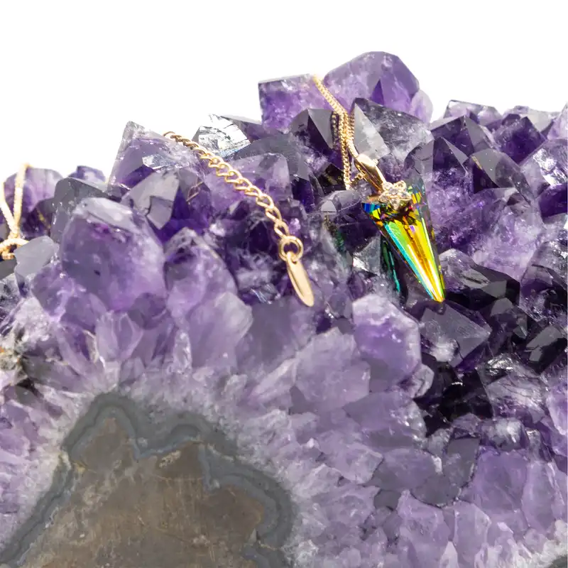 گردنبند زنانه ژوپینگ مدل شکوفه کد 2081242