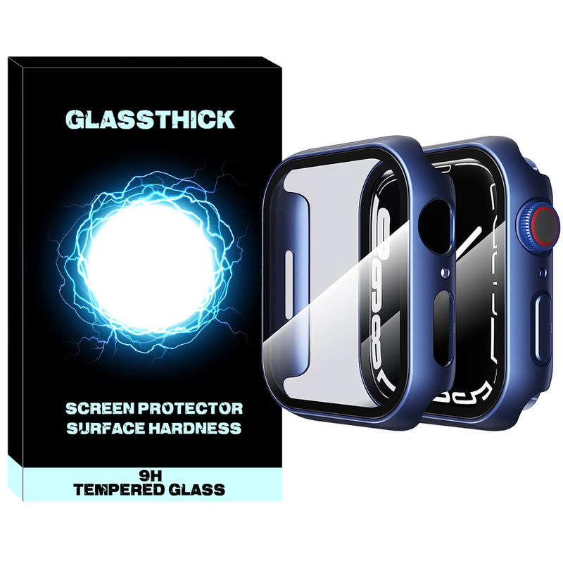 کاور گلستیک مدل GT-360 مناسب برای اپل واچ Series SE 2022 Aluminum Case 44mm / SE 2021 Aluminum Case 44mm / Series 5 44mm / Series 6 44mm / SE 44mm به همراه محافظ صفحه نمایش