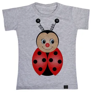 تی شرت دخترانه 27 مدل کفشدوزک کد G50