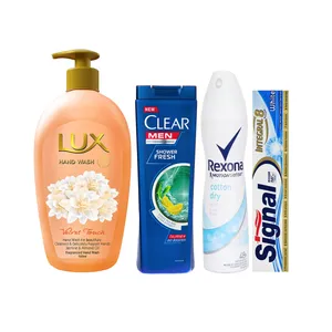  خمیر دندان سیگنال مدل Gum Care وزن 100 گرم به همراه شامپو ضد شوره بانوان کلییر ،اسپری ، مایع دستشویی لوکس خوشبو کننده بدن زنانه رکسونا