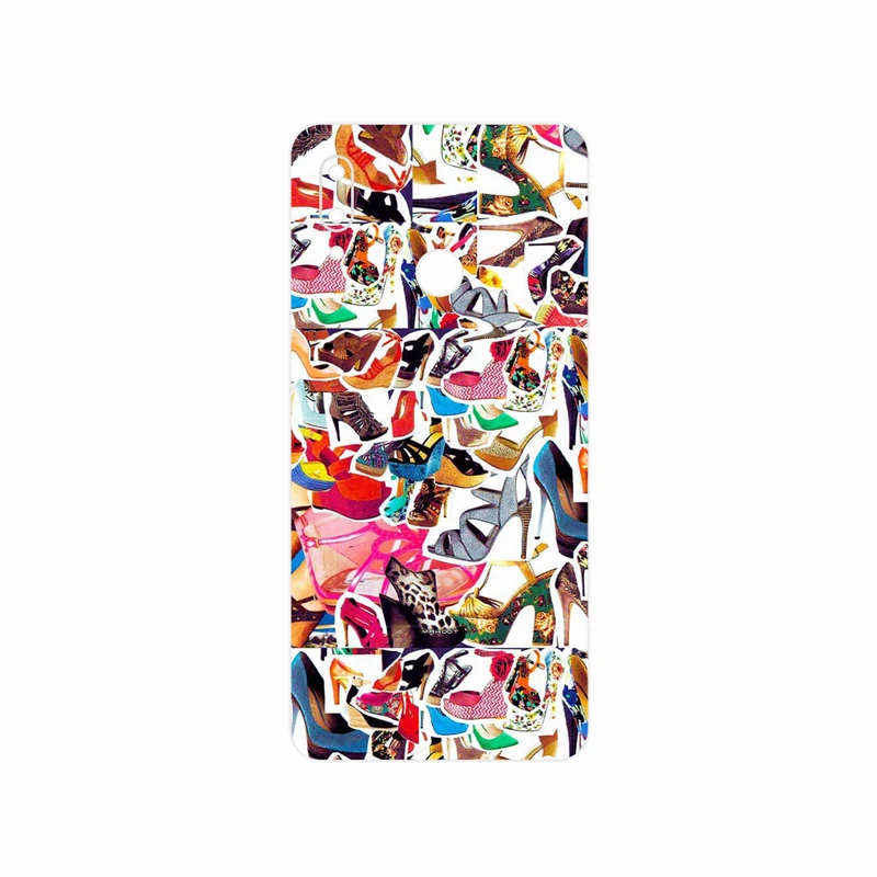 برچسب پوششی ماهوت مدل Collage of High heel Shoes مناسب برای گوشی موبایل هوآوی P Smart 2019