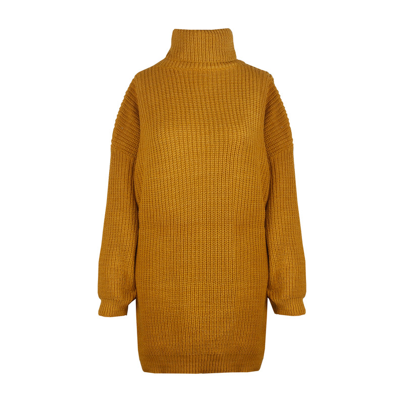 تونیک بافت زنانه زیبو مدل 011420-OCHRE