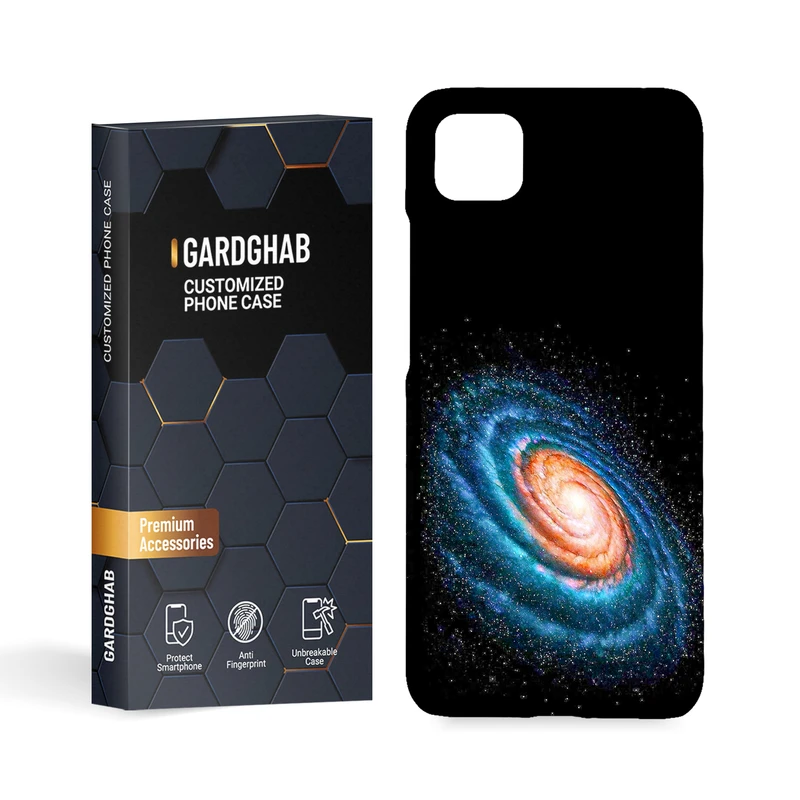 کاور گارد قاب مدل کهکشان مناسب برای گوشی موبایل شیائومی Poco C3