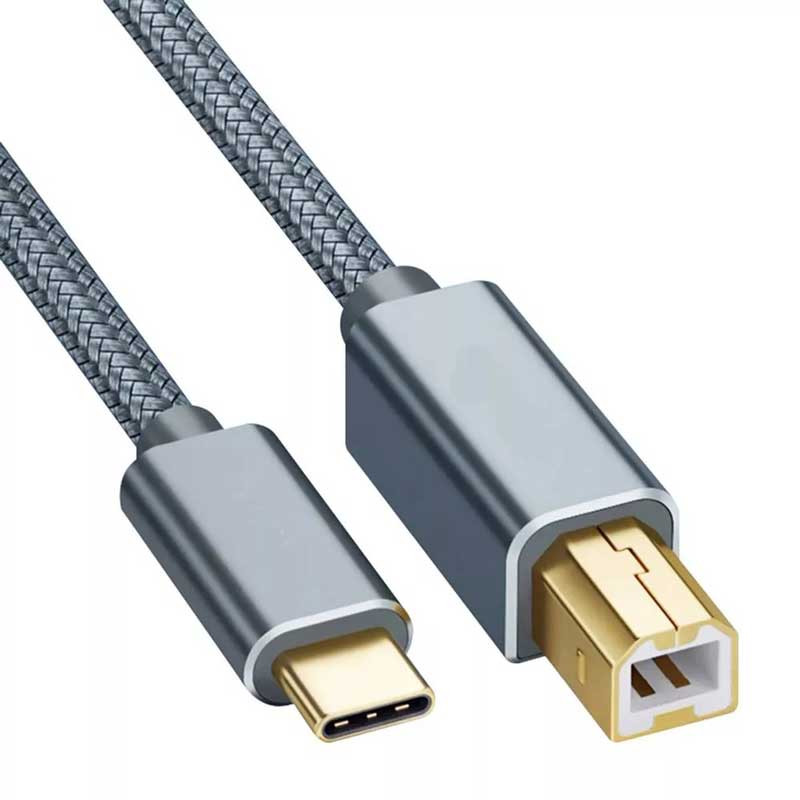 کابل USB-C پرینتر مدل NETPIL TB705 طول 0.2 متر