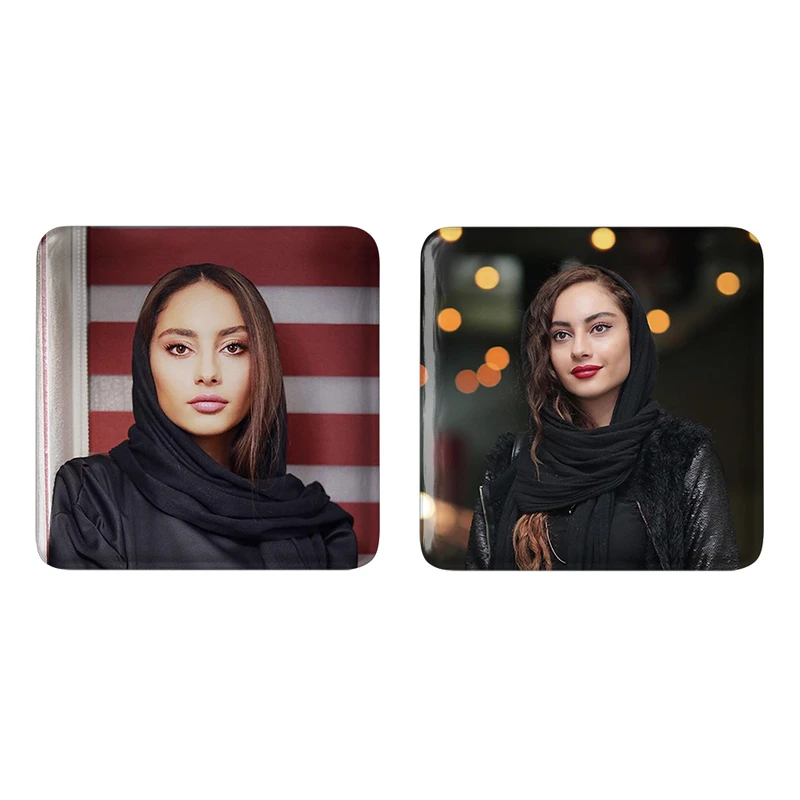 مگنت خندالو مدل ترلان پروانه کد 62686267 مجموعه 2 عددی