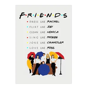 کارت پستال مدل Friends4